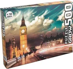 Quebra Cabeça 500 Peças Londres Grow | R$ 29