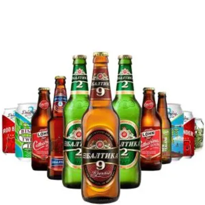 Kit de Cervejas Especiais - Compre 5 Leve 12 Cervejas | R$100