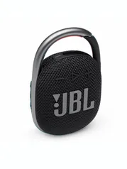 Caixa de Som Sem Fio JBL CLIP4 Black, Bluetooth, Preto