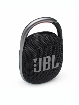 Caixa de Som Sem Fio JBL CLIP4 Black, Bluetooth, Preto