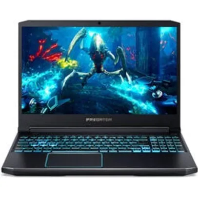 Notebook Gamer Acer Predator Helios 300 PH315-52-7210, 16GB, i7, Geforce RTX 2060 com 6GB | R$ 7.899