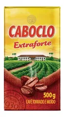 Café à Vácuo Torrado e Moído Extra Forte Caboclo Caixa 500g