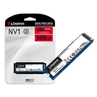 Ssd kingston 500GB Nv1 M.2 2280 nvme Pcie 3.0