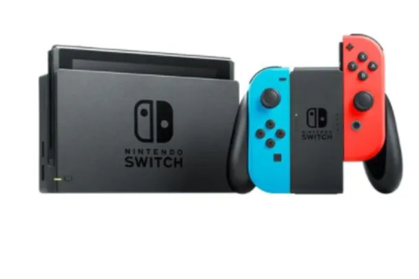 Console Nintendo Switch 32Gb + Controle Joy-Con Neon | R$2040