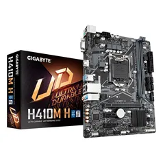 Placa-Mãe Gigabyte H410M H, Intel LGA1200, Micro ATX, DDR4