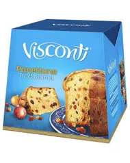 Panettone Frutas Cristalizadas 400g - Visconti R$8