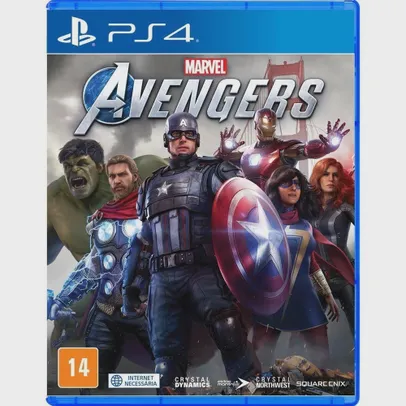 [AME R$64] Jogo - Marvel's Avengers - PS4