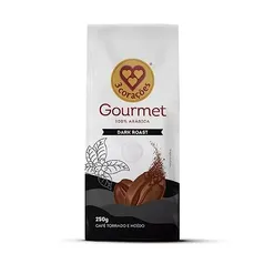 [Recorrência + Super R$11] Café Torrado e Moído Dark Roast Gourmet 3 Corações 250g