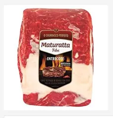 Entrecote Filé De Costela Bovino Resfriado Maturatta FRIBOI À Vácuo 1,4Kg - R$50