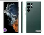 Smartphone Samsung Galaxy S22 Ultra 256GB Preto 5G - 12GB RAM 6,8” Câm. Quádrupla + Selfie 40MP