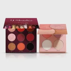 Paleta 9 Shades Mariana Saad + Paleta Iluminadores Collection | R$73