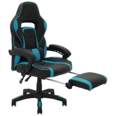 Cadeira Gamer Indianapolis Azul e Preta 879,90 em 10x no cartão