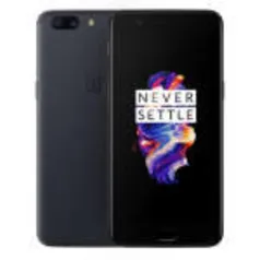 Smartphone OnePlus 5 4G Phablet 6GB 64GB GRAY Snapdragon 835 16.0MP + 20.0MP Dual Cameras - R$1494