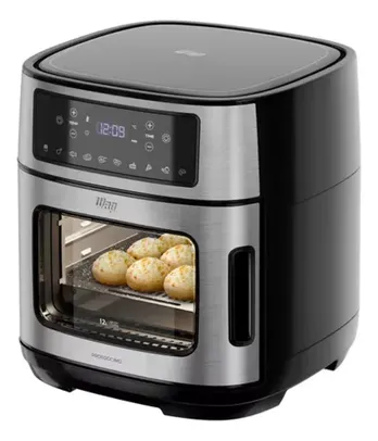 Fritadeira Elétrica Sem Óleo Forno Air Fryer 12l 1800w Wap Airfry Oven Digital Com Cesto 4,5l 127v