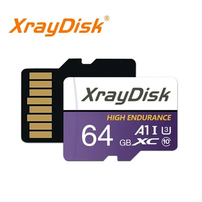 Cartão de memória microSD Xraydisk de 64GB