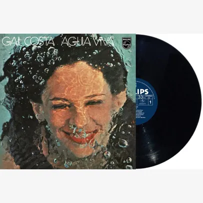 Vinil Gal Costa - Água Viva (Preto)