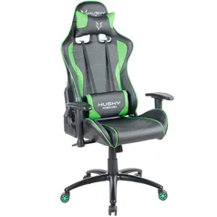 Cadeira Gamer Husky Storm, Black Green - HST-BG | R$800