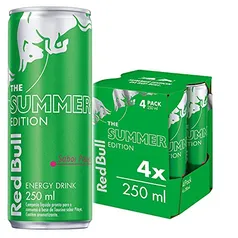 [Prime] Energético Red Bull Energy Drink, Summer Pitaya, 250 ml (4 latas) - Corre