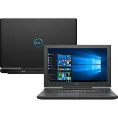 [AME R$3836,16] Notebook Dell Gaming G7 7588-A20P Intel Core 8º i7 8GB (GeForce GTX 1050TI com 4GB) 1TB 128GB SSD Tela FHD15,6" Windows 10