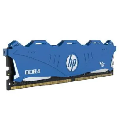 Saindo por R$ 245: Memória HP V6, 8GB, 3000Mhz, DDR4, CL16, Azul | R$245 | Pelando