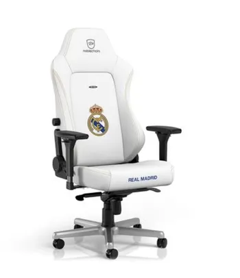 Cadeira Gamer Noblechairs Hero, Real Madrid Edition - NBL-HRO-PU-RMD