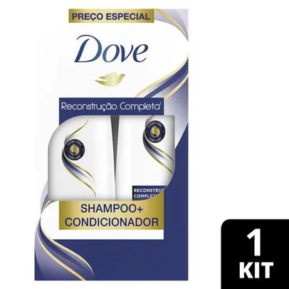 Kit Shampoo 400ml + Condicionador 200ml Dove Reconstrução Completa