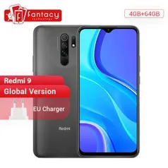 Smartphone Versão global Xiaomi Redmi 9 | R$752