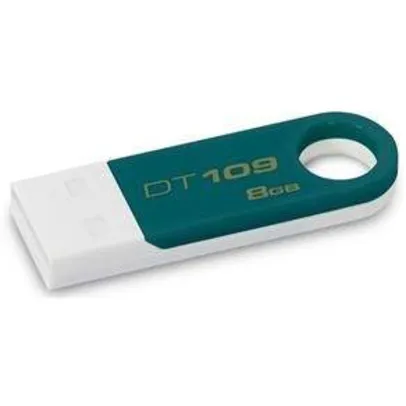 [CASAS BAHIA] Pen Drive 8gb Data Traveler 109 Azul Kg-u498g-t - Kingston R$ 20