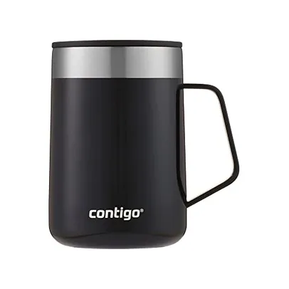 Caneca Térmica CONTIGO com Tampa, 414ml - Isolamento à vácuo, para Bebidas Quentes ou Geladas