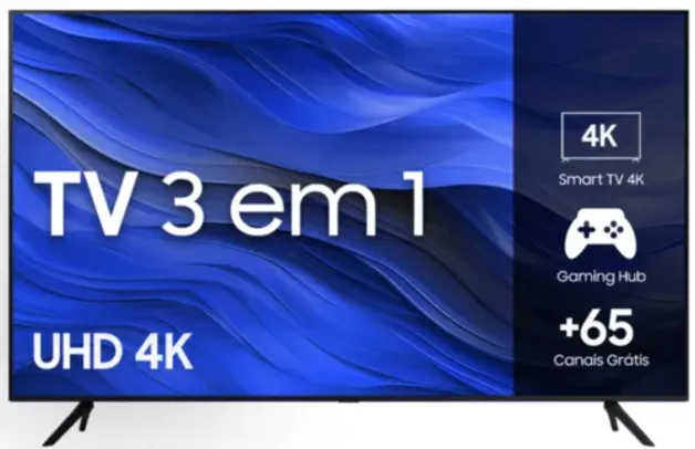 Smart TV Samsung 58" UHD 4K 58CU7700 2023