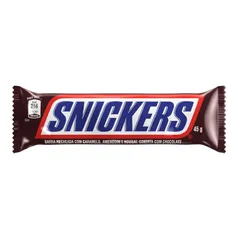 [Cashback Ame de 10%] [5 por 10 reais] Snickers Original 45g