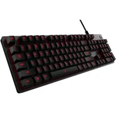 Teclado Gamer Logitech G413 Mecânico Carbon LED Vermelho Switch Romer-G US