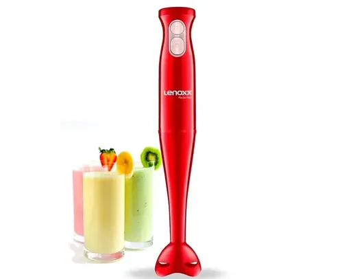 Mixer Misturador Bebidas Vermelho Mix 200w Lenoxx