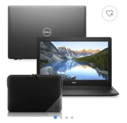 Notebook Dell Inspiron i15-3583-M3XN Core i5 8GB 1TB + Capa | R$3799