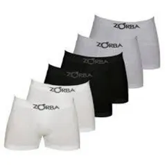 Kit 6 Cuecas Masculino Adulto Zorba