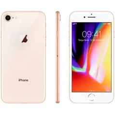 iPhone 8 64GB Dourado Tela 4.7" IOS 4G Câmera 12MP - Apple