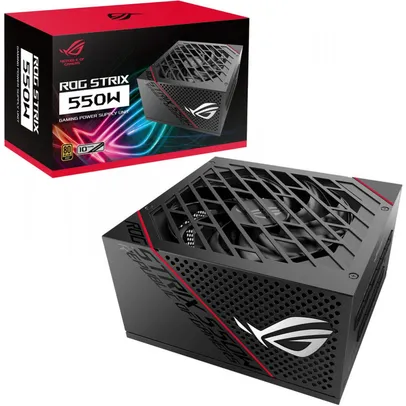 Fonte Asus ROG Strix 550G, 550W, 80 Plus Gold, Full Modular, RSSS05-550G1