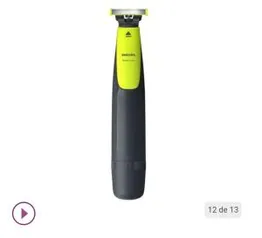 Barbeador Elétrico Philips OneBlade - Seco e Molhado 1 Velocidade | R$118