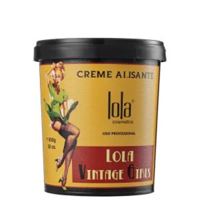 Lola Cosmetics Vintage Girls - Creme Alisante 850g | R$59