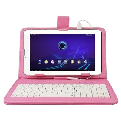Foto do produto Tablet M7 32GB Dual Chip 3G Celular NB362 + Capa Galaxy