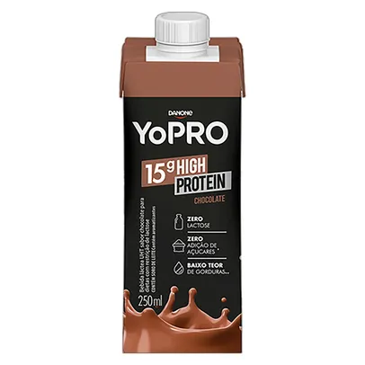 Bebida Láctea Chocolate Zero Lactose Yopro L3P2