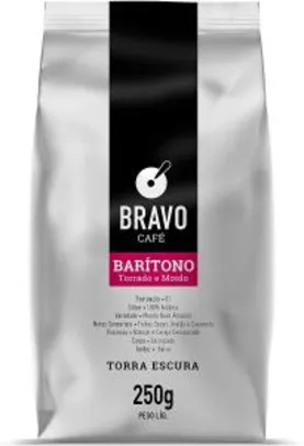 Bravo Café Barítono Torrado e Moído 250g R$ 12