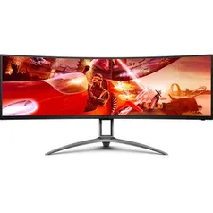 Monitor Gamer AOC AGON 49 Curvo Super Ultrawide 144Hz 1ms AG493QCX