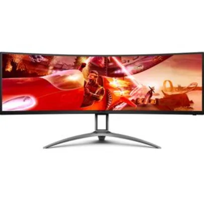 Monitor Gamer AOC AGON 49 Curvo Super Ultrawide 144Hz 1ms AG493QCX