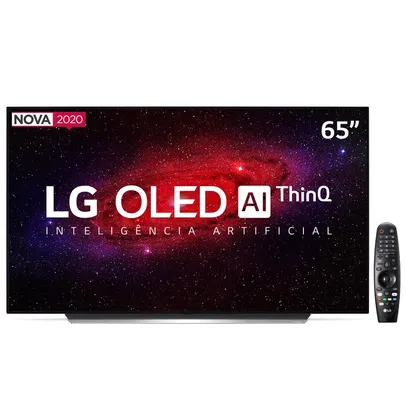 Smart TV OLED 65" UHD 4K LG OLED65CX Wi-Fi, Bluetooth, HDR | R$ 8099