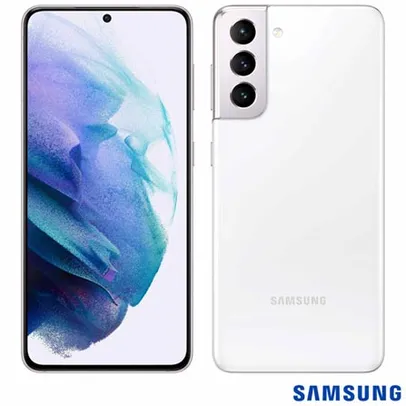Samsung Galaxy S21 Branco, | R$ 1549