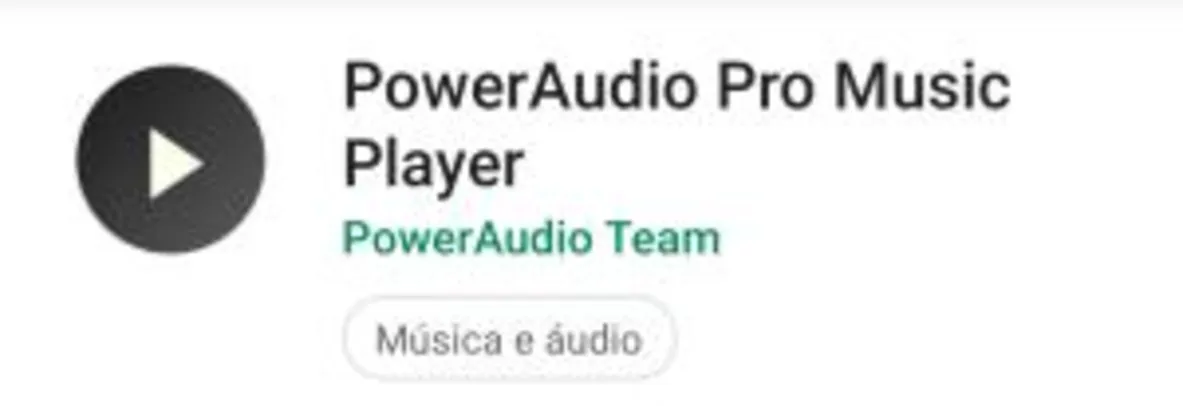 PowerAudio Pro Music Player - Grátis