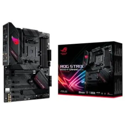 Placa-Mãe Asus ROG Strix B550-F Gaming (Wi-Fi), AMD AM4, ATX, DDR4 | R$1330