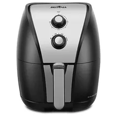 Fritadeira sem Óleo Britânia Air Fryer BFR11PI, 4,4 Litros, 1500W, Preto/Inox