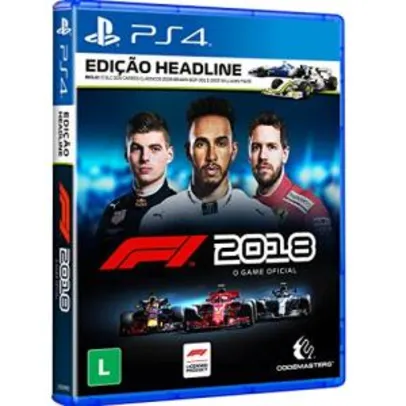 F1 2018 - Headline - PlayStation 4 - PS4